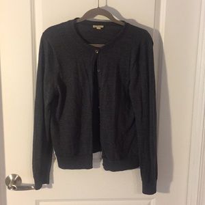 Grey Wool Cardigan